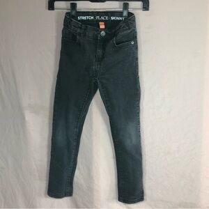 The Children's Place Adjustable Waist Black Skinny Jeans Size 6